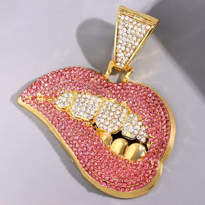 Iced Bite Lip Pendant
