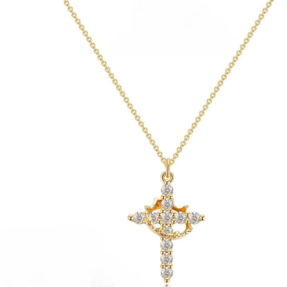 Sparkling Cross Necklace